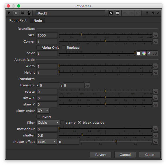  The properties pane. 