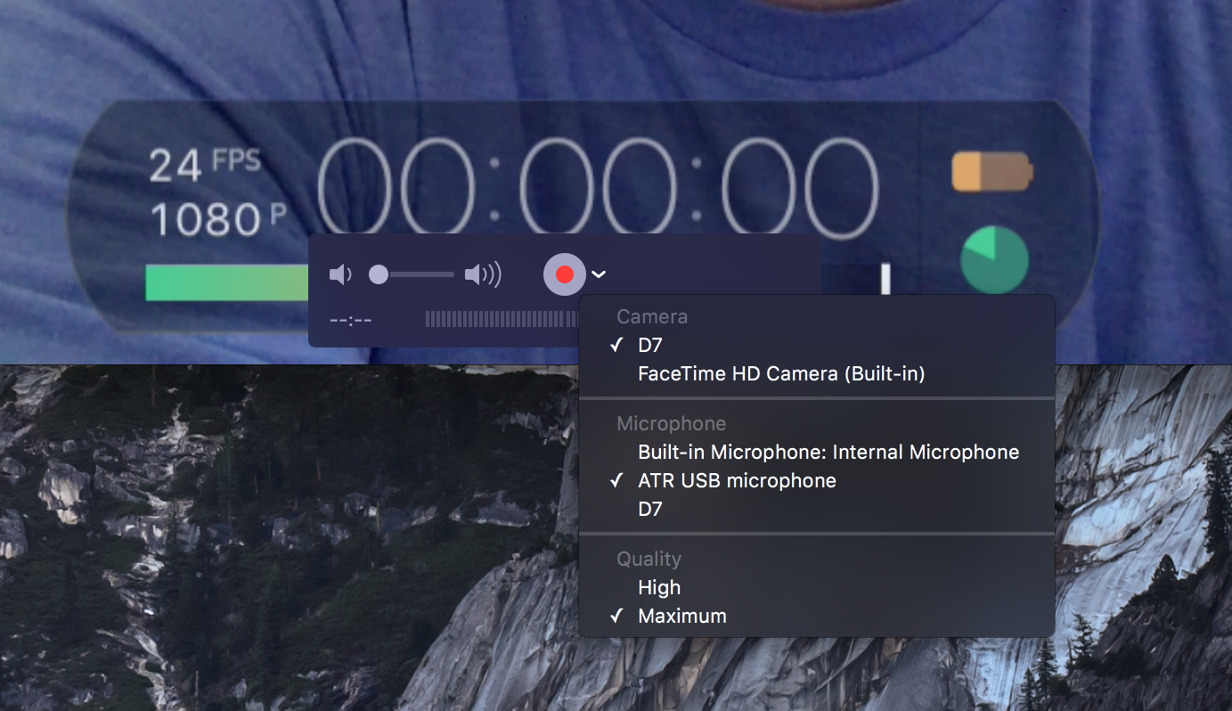  Separate video and audio sources. 
