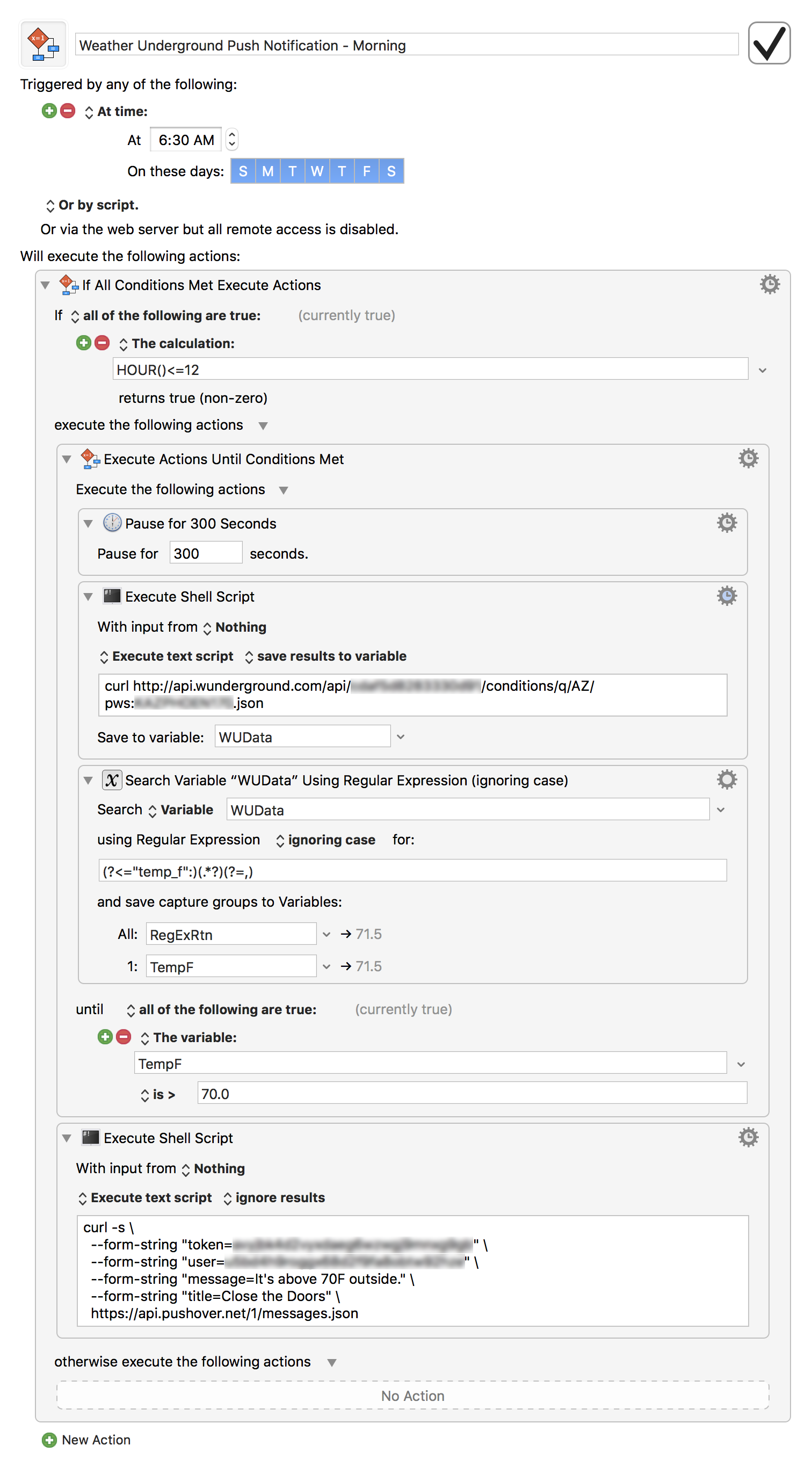  The Morning Macro in Keyboard Maestro 