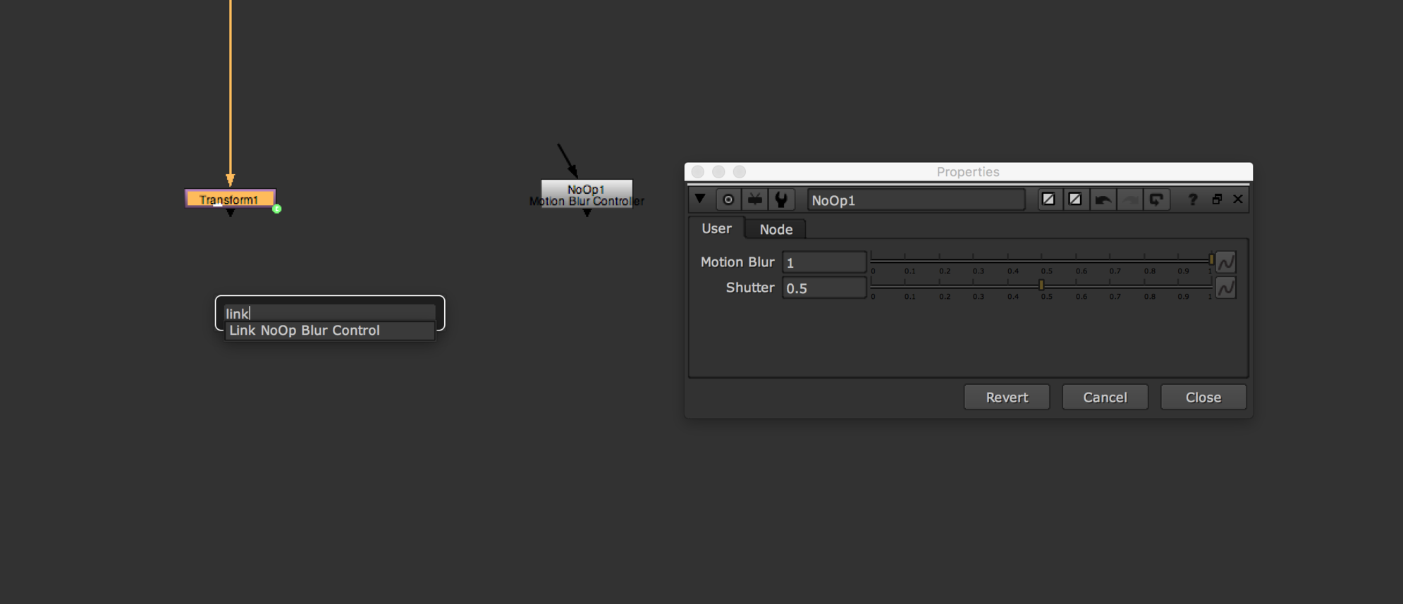 The Link to NoOp tool in Nuke 